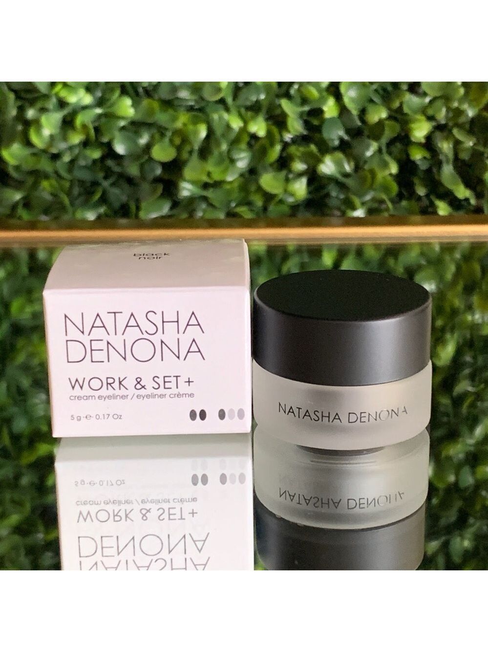 Natasha Denona BLACK Work & Set + Cream Eyeliner | NEW | BNIB | ND